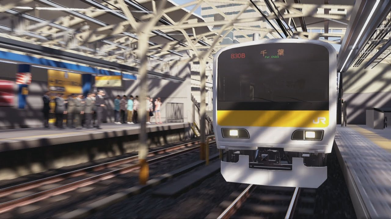 【電車でGO!!】朝の外堀。混雑状況を読む。【総武線】