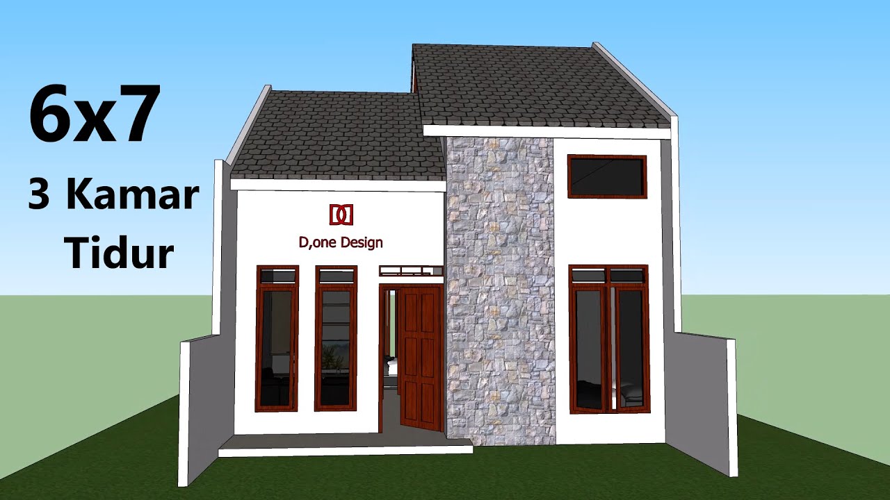 Rumah Minimalis - 6x7 - 3 Kamar Tidur