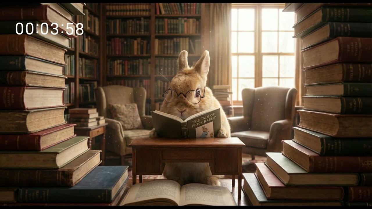 20 minute cozy STUDY music - relaxing - homework