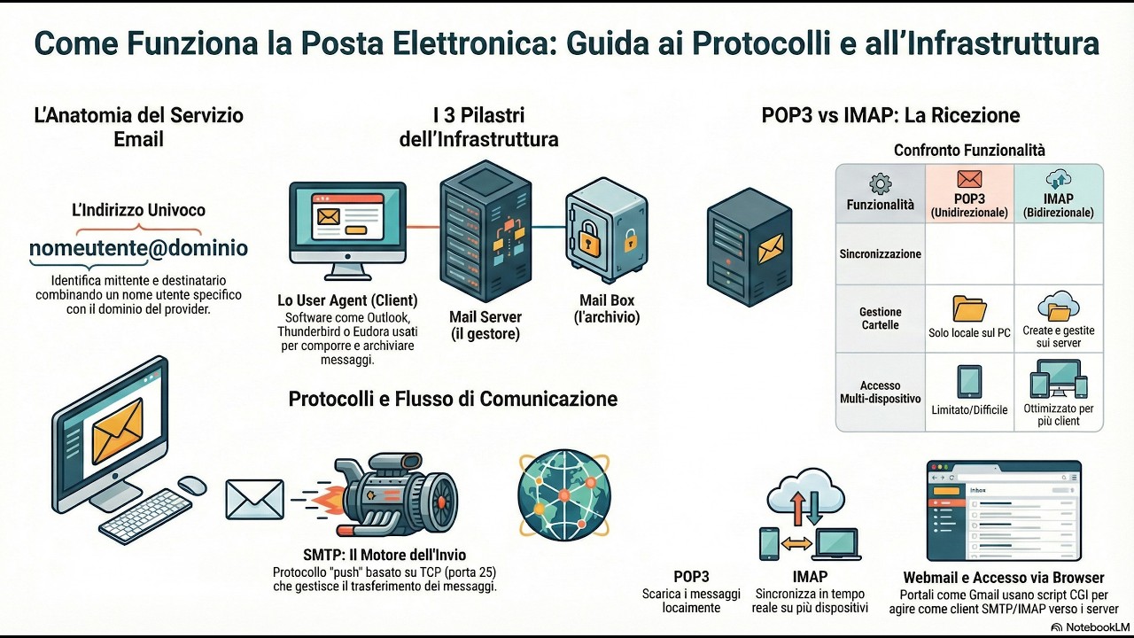 Architettura del servizio Email