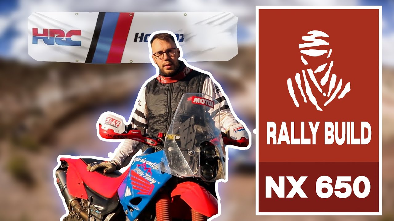 HONDA DOMINATOR NX 650 RALLY BUILD