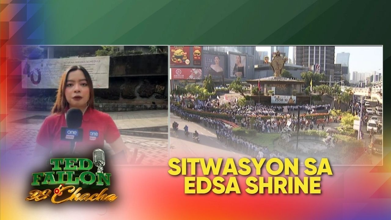 Misa para sa sa EDSA People Power anniversary, idinaos sa EDSA Shrine | Ted Failon & DJ Chacha