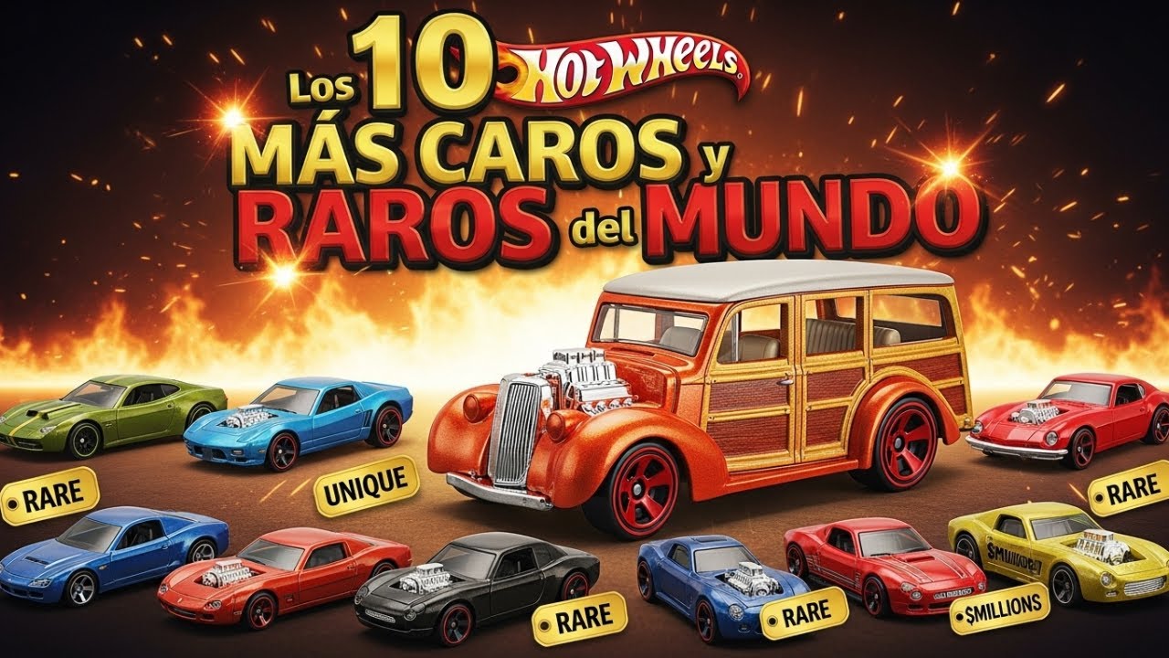 Estos HOT WHEELS valen más que un AUTO real.