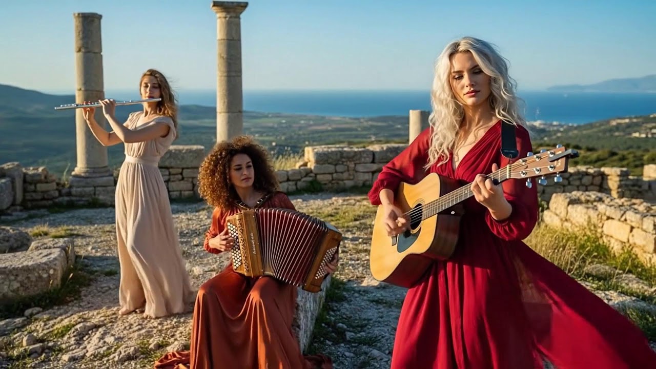 The Mediterranean Glow | Cinematic Flamenco Guitar, Sax, Accordion & Flute