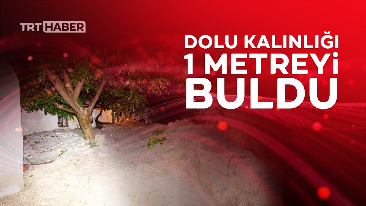 Yozgat'ta dolu etkili oldu
