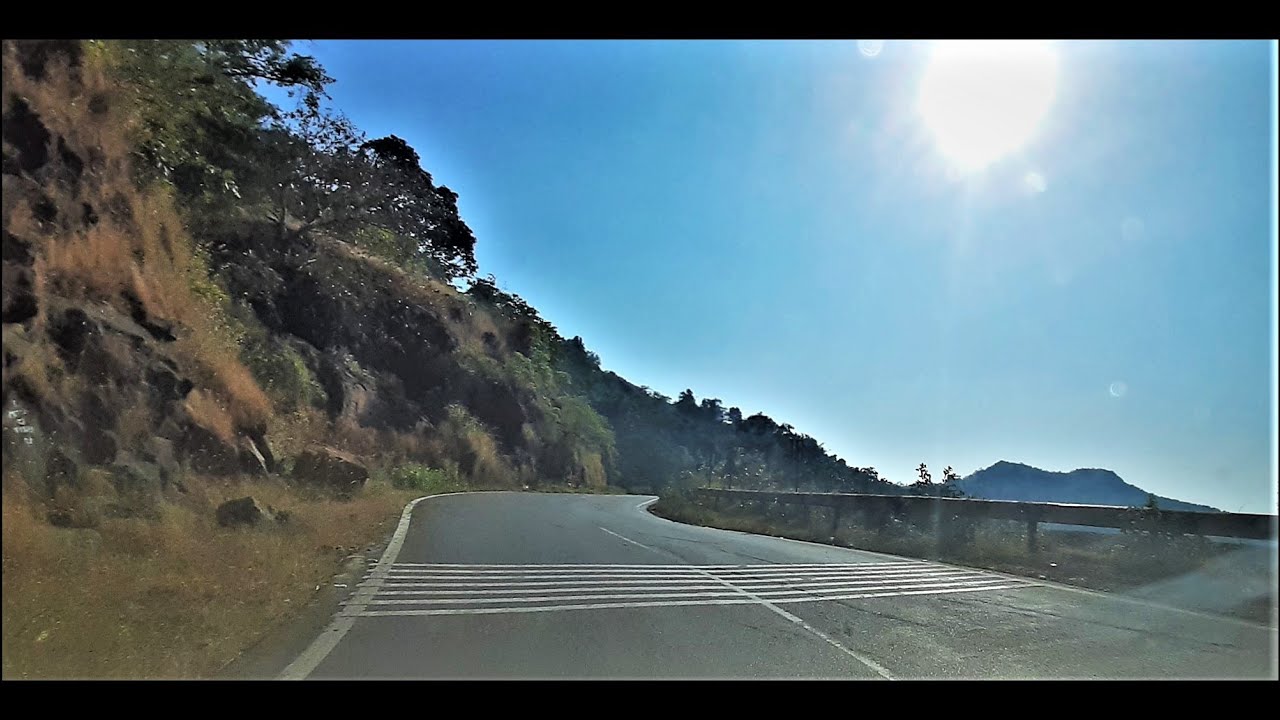 Sunny Uphill Ghat Drive to Saputara Hill Station