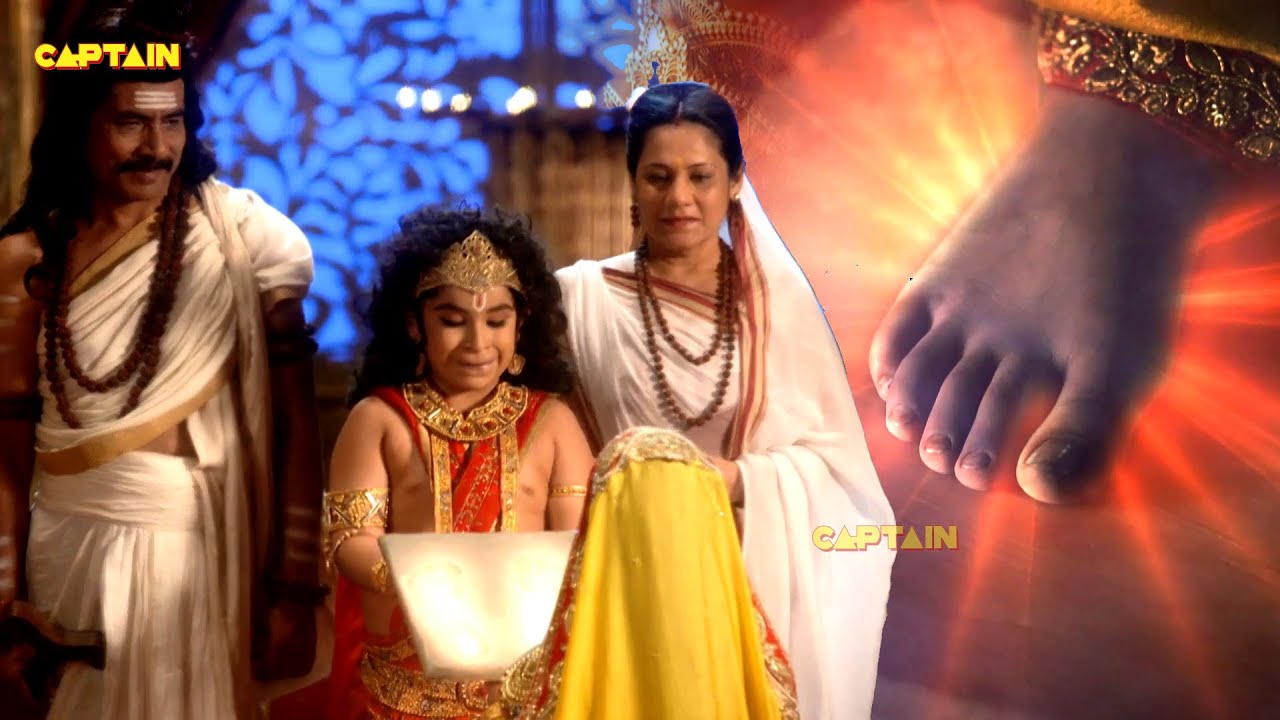 बाल हनुमान जी लाये माता अंजना के लिए श्री राम जी के चरण चिन्ह || Sankatmochan Mahabali Hanuman