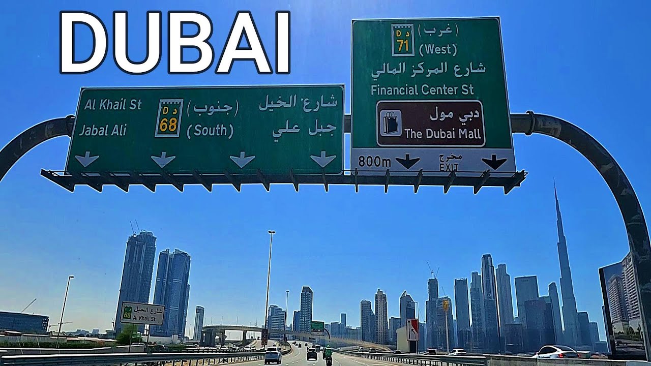 DUBAI ROAD TRIP: OUD METHA STREET | AL KHAIL ROAD | SHEIKH MOHAMMED BIN ZAYED ROAD