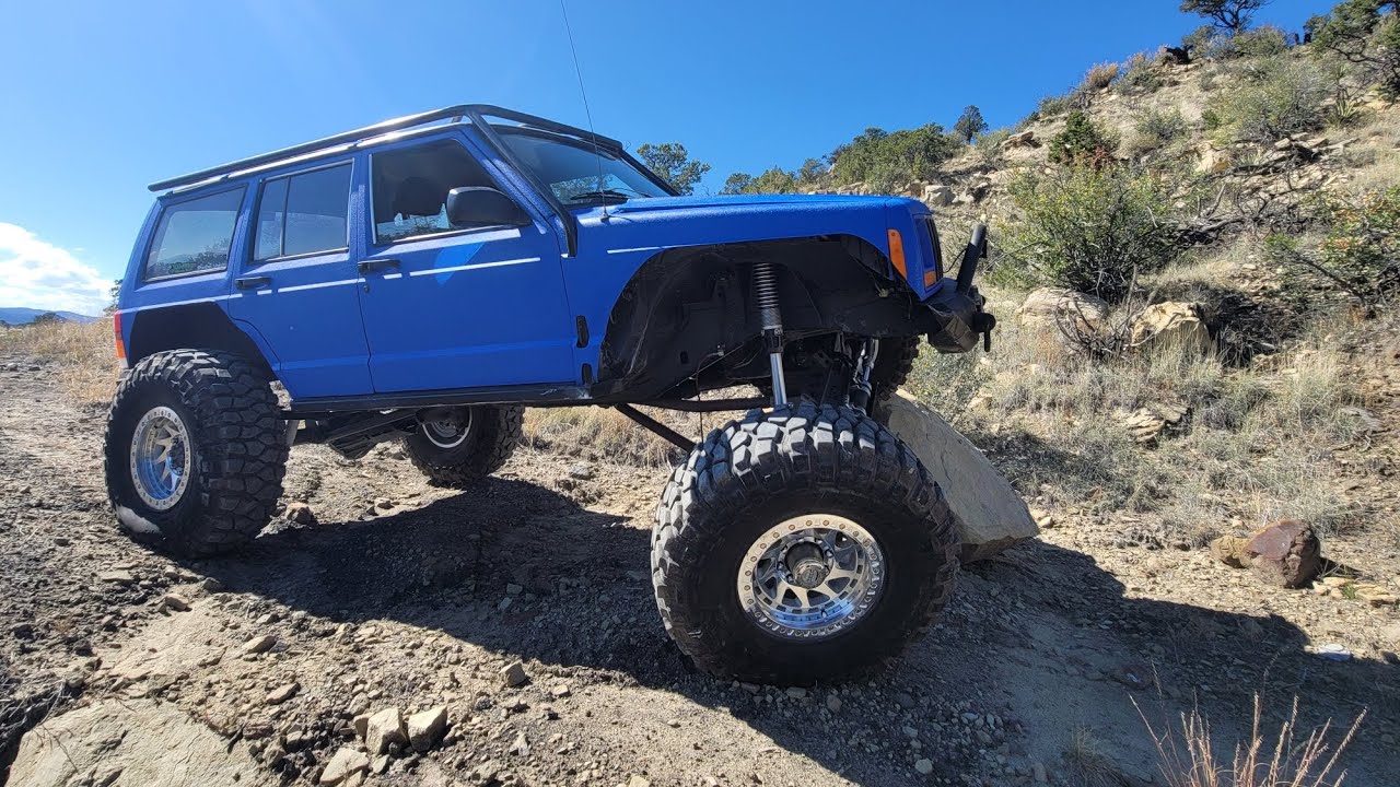 Custom 4 link and full hydro steering Jeep Cherokee Xj