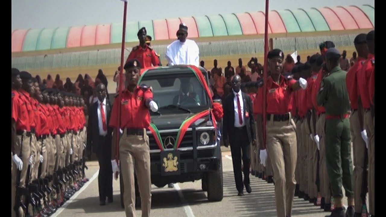 When President Buhari Arrives For The EFCC Passing Out Parade 2020 | MiliTainment TV