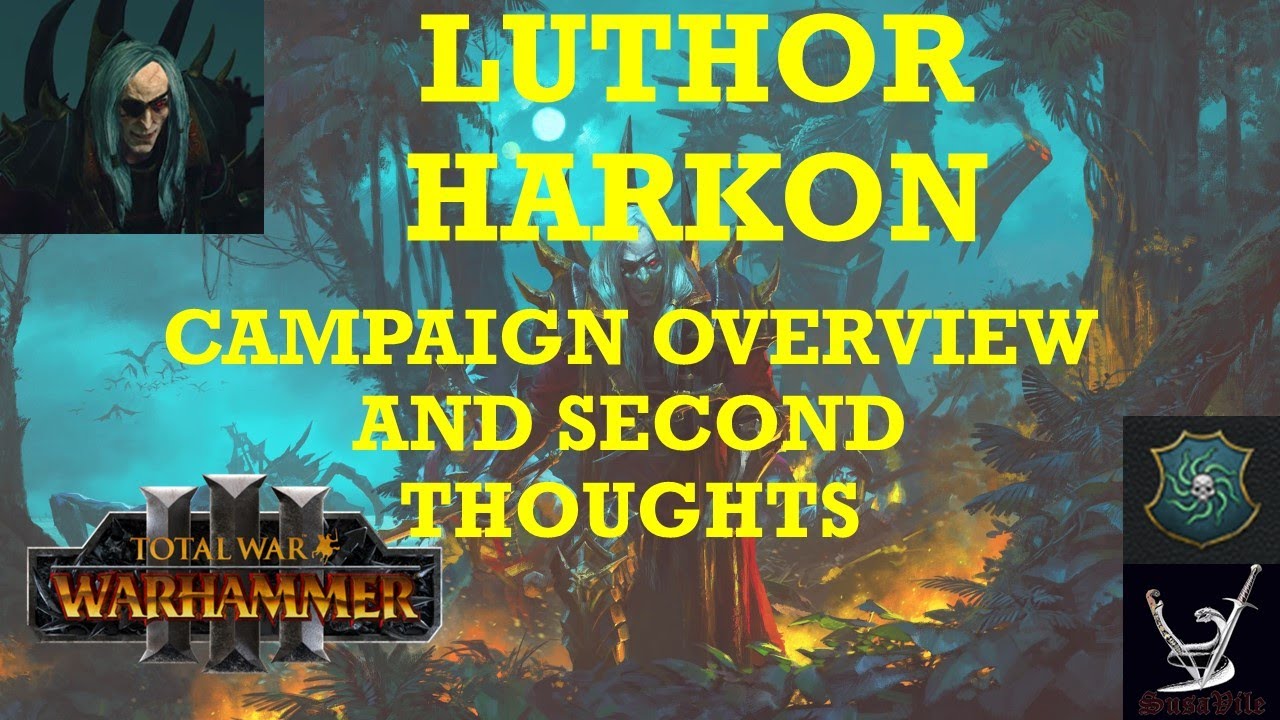 Total War: Warhammer 3 Immortal Empires Luthor Harkon - Vampire Coast overview, guide