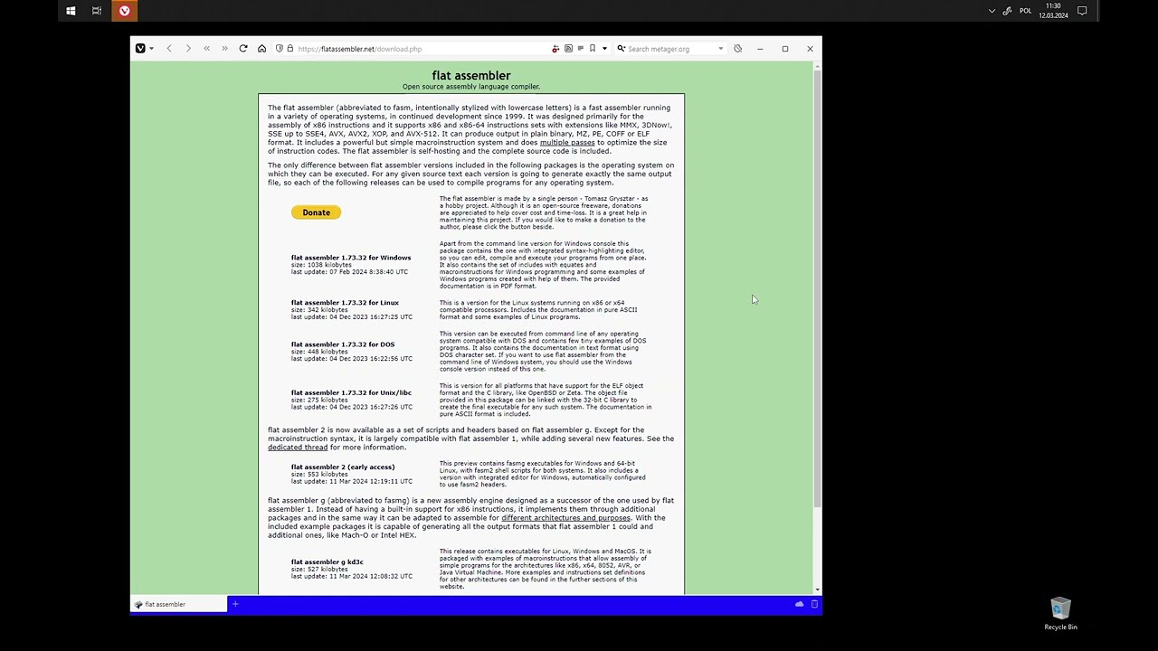 flat assembler 2 is here!