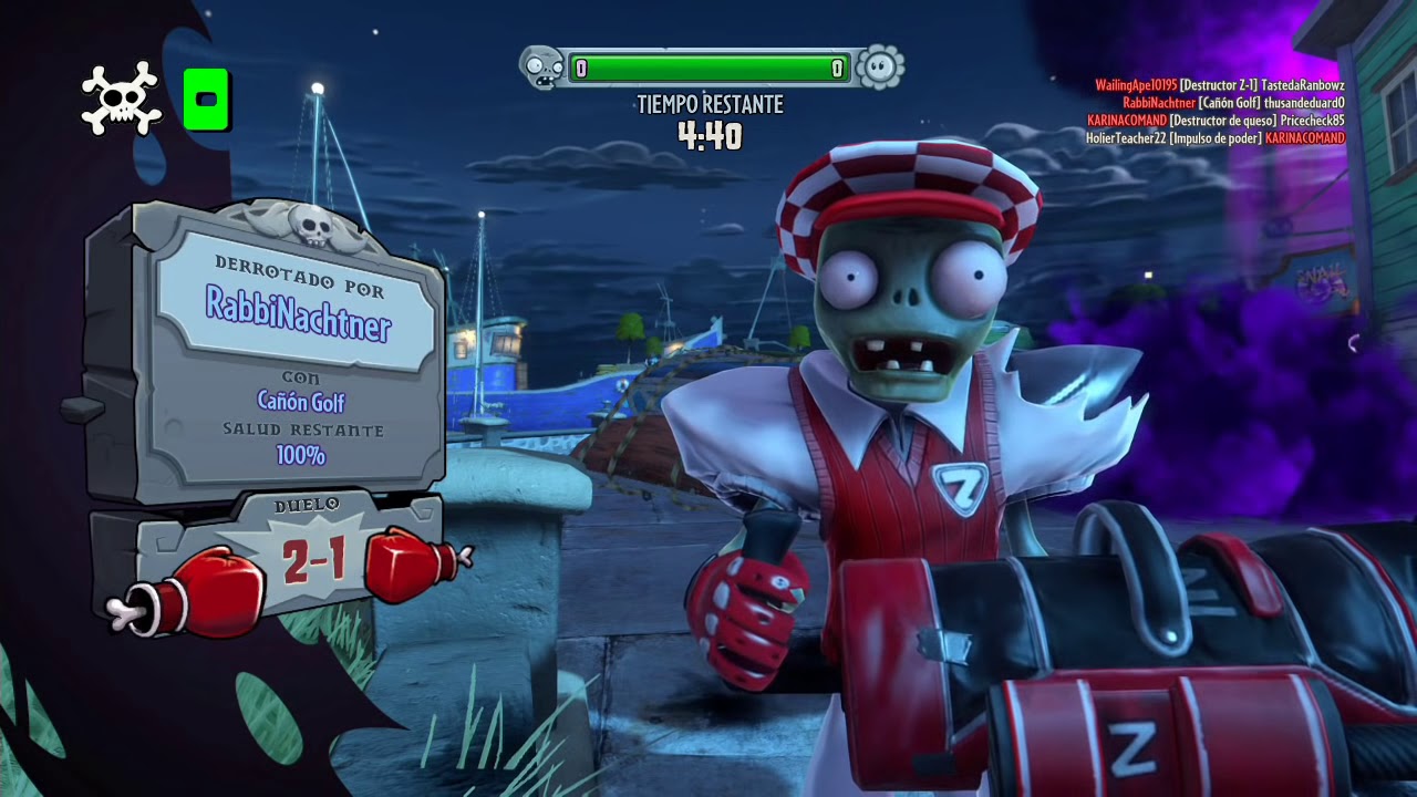 Plantas vs Zombies Garden Warfare | Racha de 7 Carnívora Dracula | Reto #10