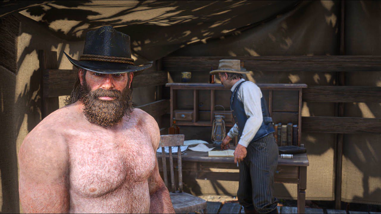 Player miss this secret cutscene if they return the money.  #rdr2 #fyp #gaming #viral