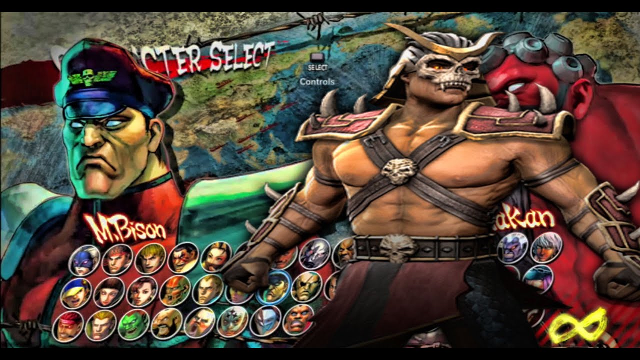 Shao Kahn vs The Street fighter Universe