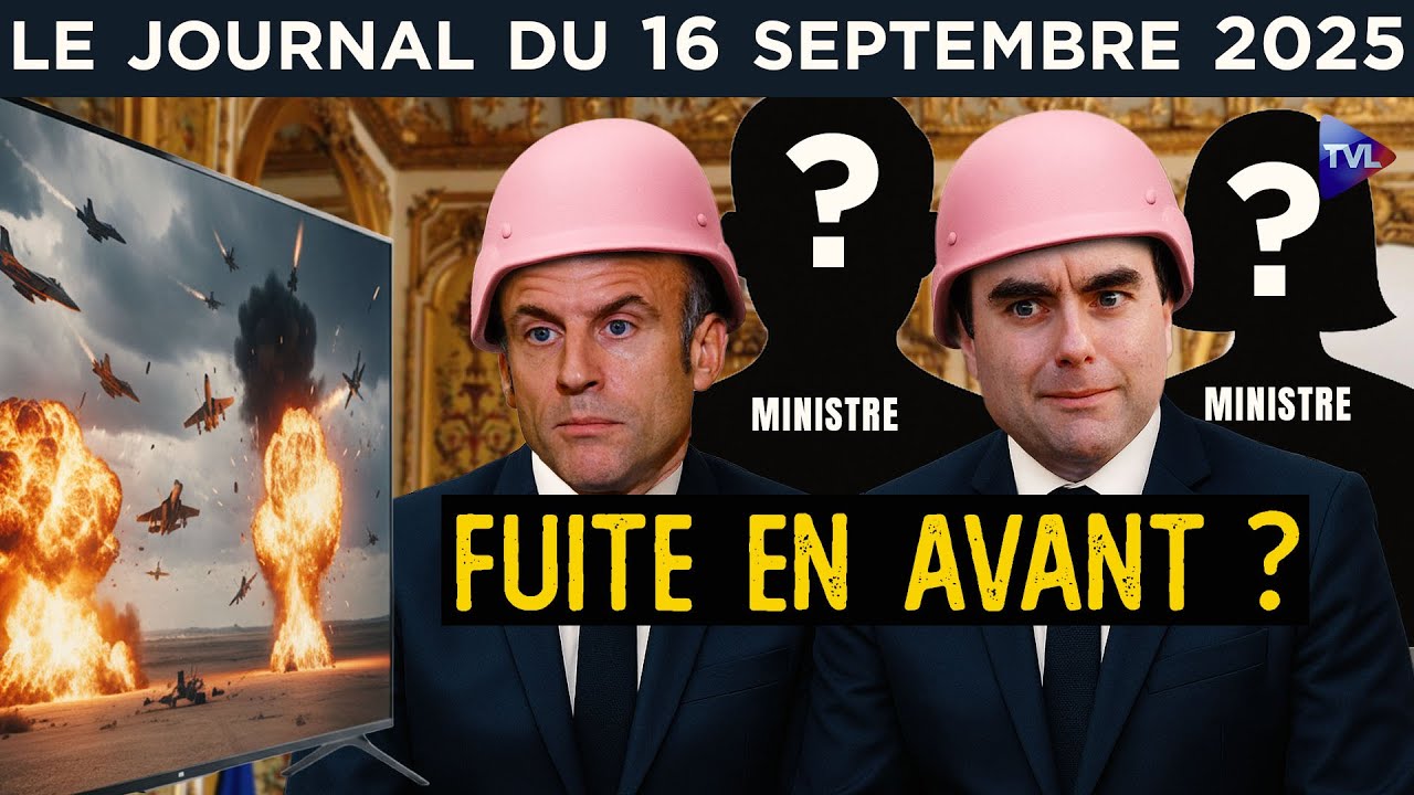 Macron - Lecornu : la tentation de la guerre ? - JT du mardi 16 septembre 2025