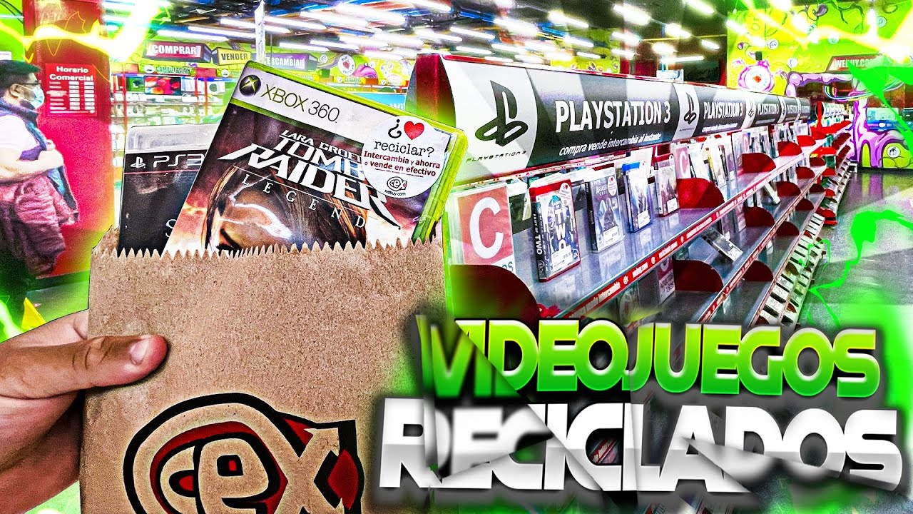 ¡Comprando videojuegos reciclados! | Y Nos roban en Neza... X´D