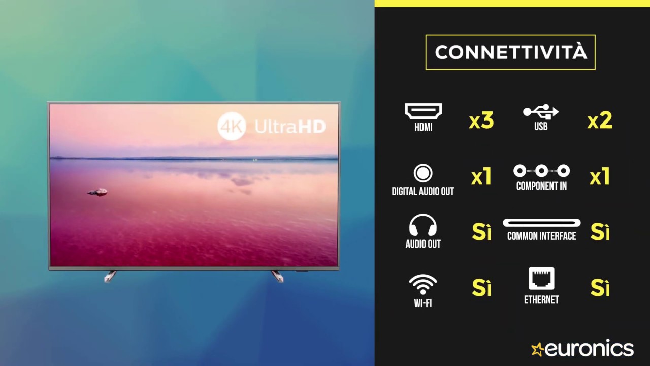 Philips | Smart TV LED UHD 4K HDR Ambilight | 55PUS6754