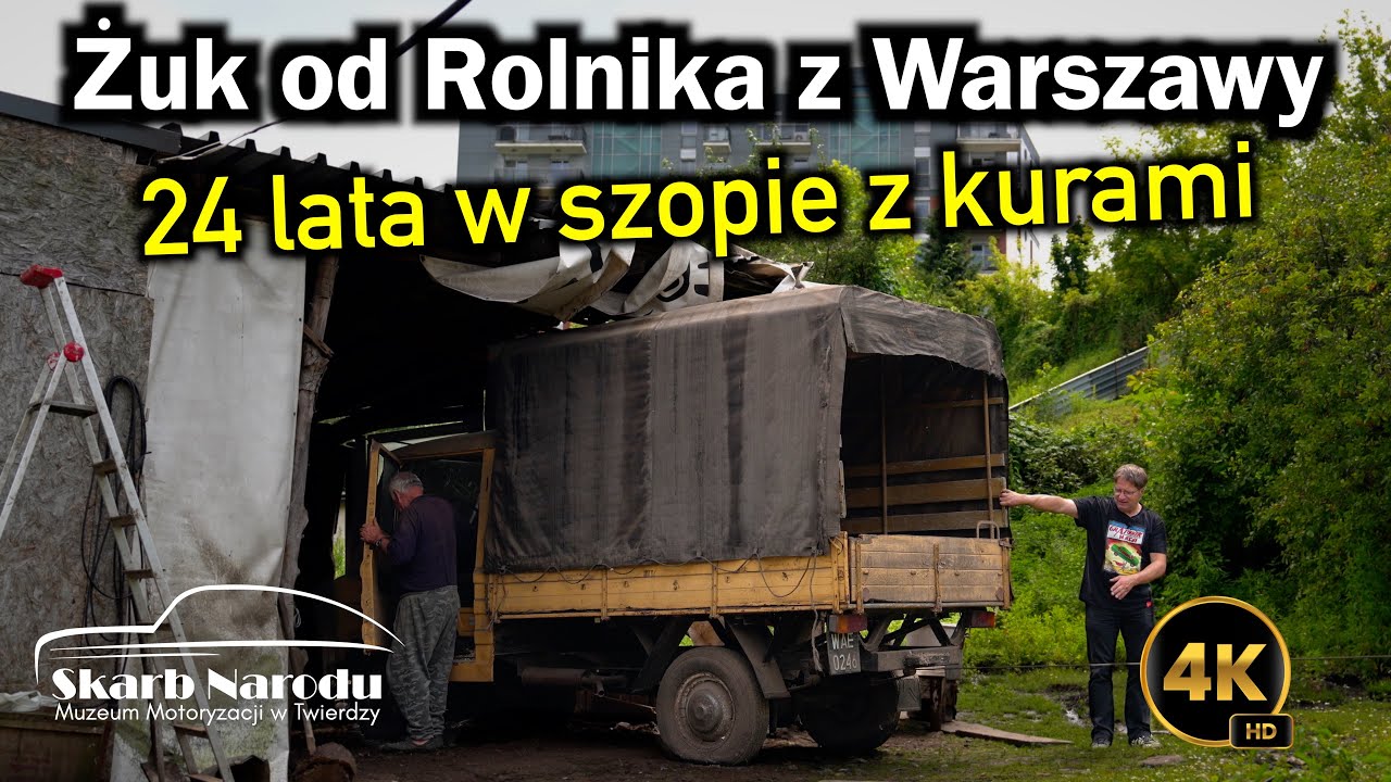 Żuk od Rolnika z Warszawy - 24 lata w szopie z kurami // Muzeum SKARB NARODU