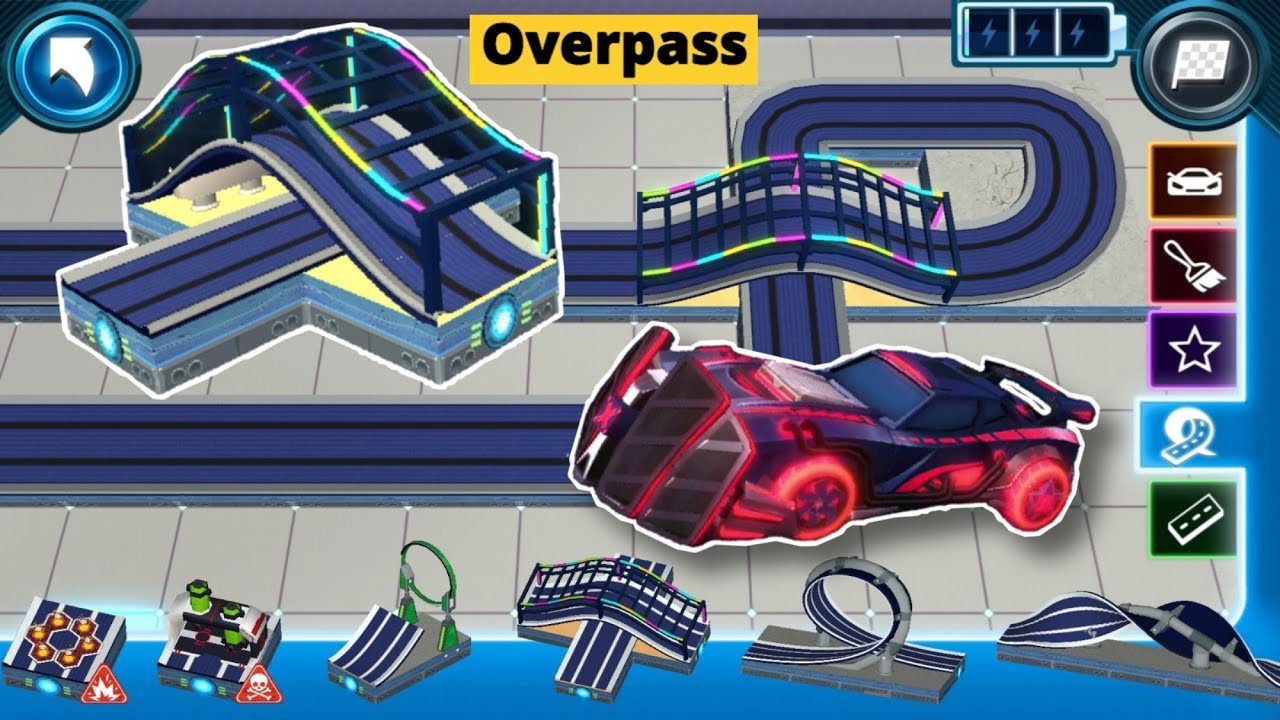 Hot Wheels Racecraft - Unlocked Overpass Track