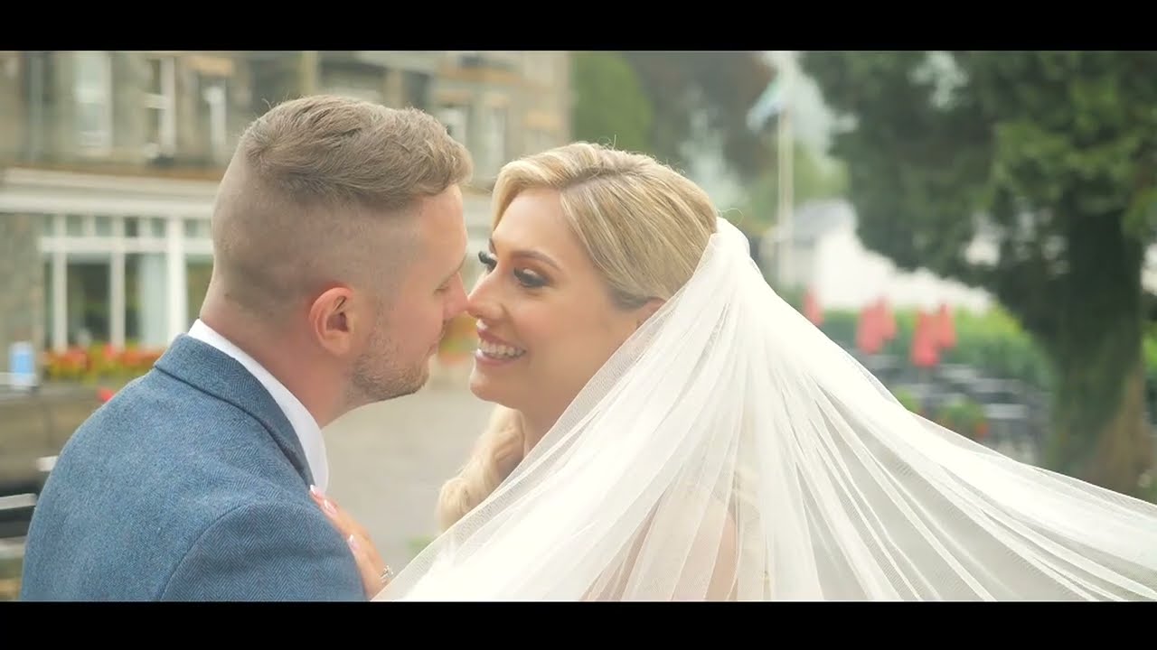 Lodore Falls Hotel and Spa. Amy and Josh wedding video highlights