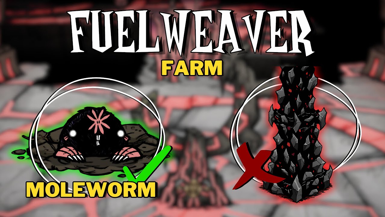 Simple and Cheap Fuelweaver Farm (Moleworm method) - Don't Starve Together | DST