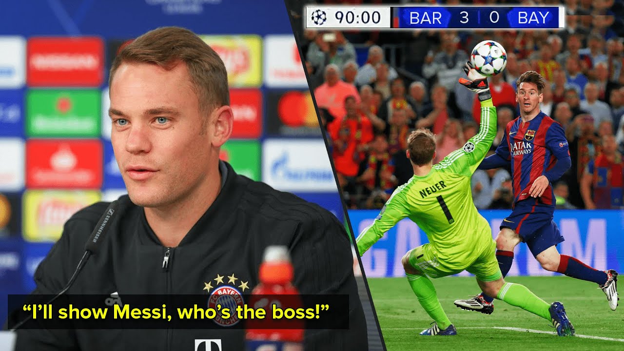 The Story Behind Lionel Messi Revenge Against Manuel Neuer