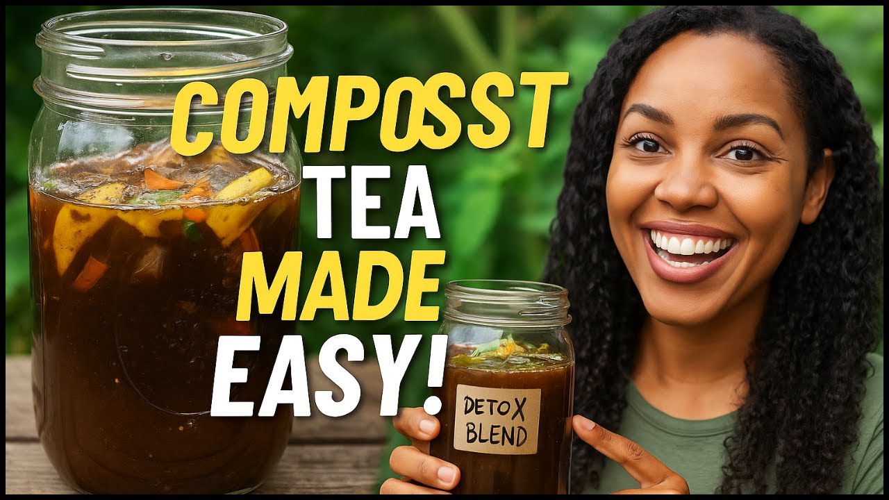 Turn Kitchen Scraps Into Liquid Gold: Easy Compost Tea Recipe!