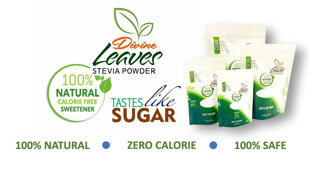 Divine Leaves Stevia Powder 100% Natural Sweetener