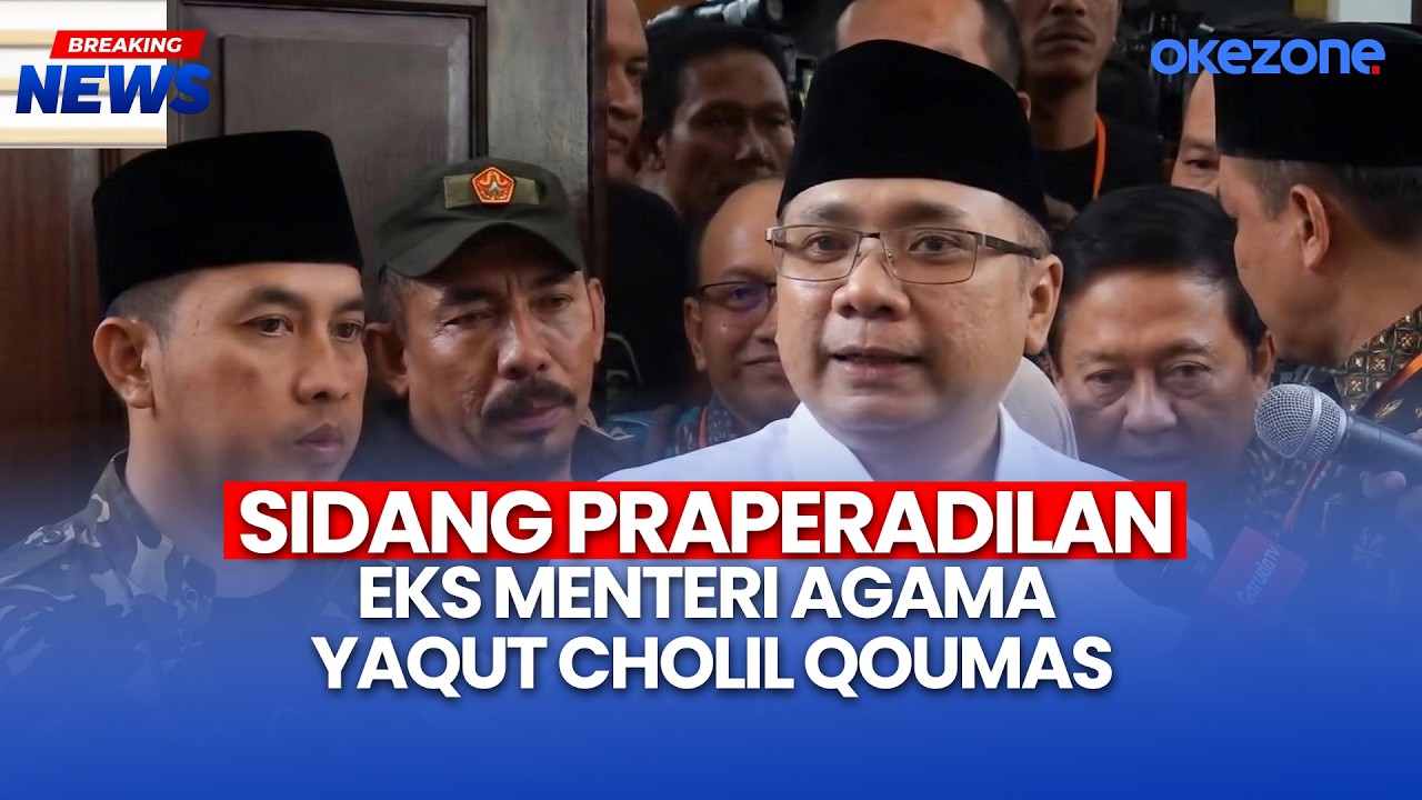 🔴 BREAKING NEWS - SIDANG PRAPERADILAN EKS MENTERI AGAMA YAQUT CHOLIL QOUMAS | 06/03