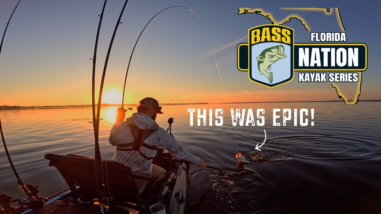 Серия соревнований по каякингу Florida Bass Nation 2026 — озеро Орандж, Флорида.