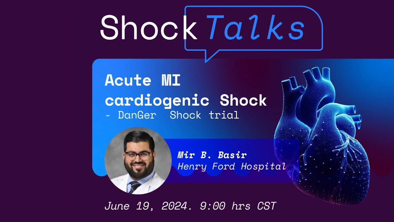 Acute MI cardiogenic Shock - DanGer Shock trial