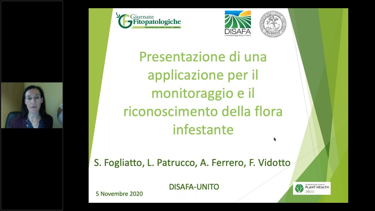 GF 2020 - Un’applicazione per il monitoraggio e il riconoscimento della flora infestante