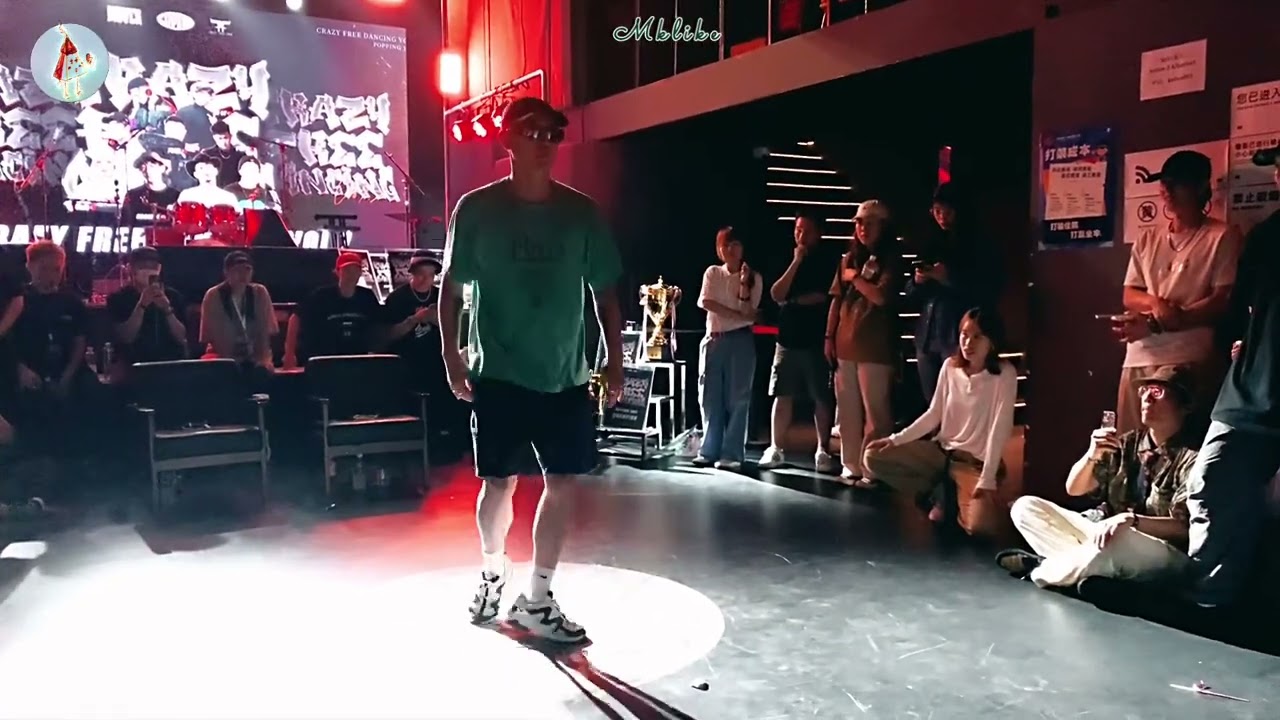 【Mklike】韩国 CRAZYKYO Popping judge solo / 深圳 Crazy free dancing 2023年