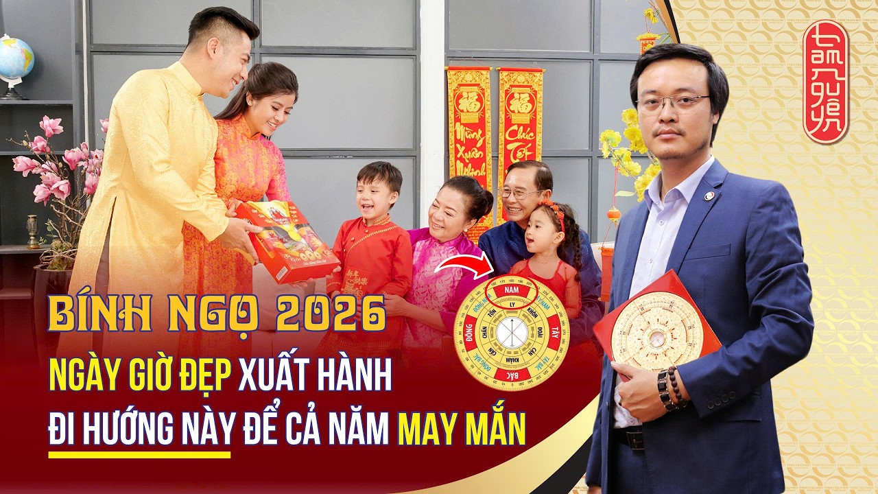 Ngày Giờ Đẹp Xuất Hành Đầu Năm Bính Ngọ 2026 | Đi Hướng Này Cả Năm Thuận Lợi, Phát Tài Phát Lộc