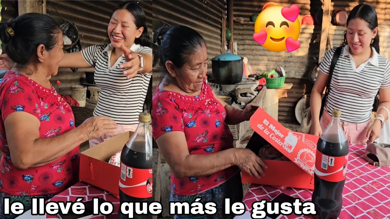 Con gran felicidad le llegue a celebrar el cumpleaños a mi ABUELITA🥰