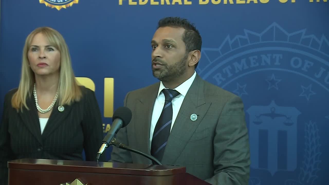 FULL PRESSER: FBI director announces details of international drug conspiracy impacting southern ...