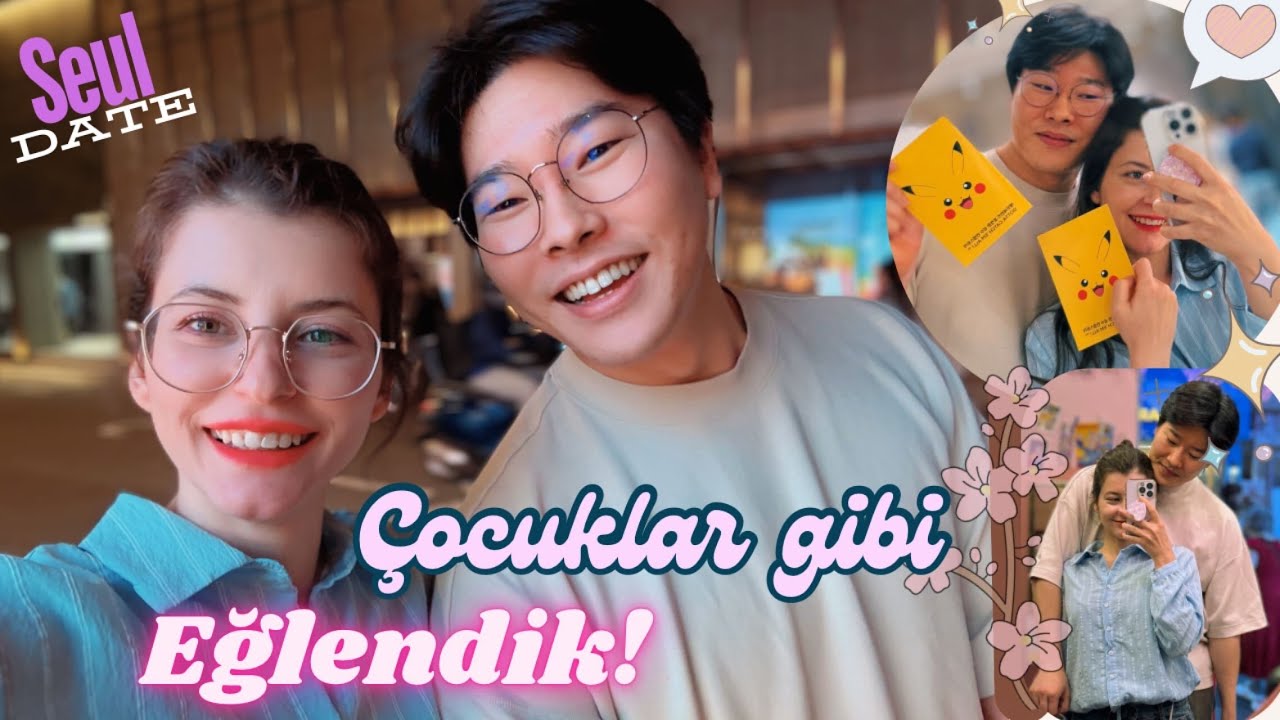 Koreli Eşimle Seul’de Gezdik! Neden Herkes Aynı Yerde Duruyor?📍Çok Şaşırdık!?📸