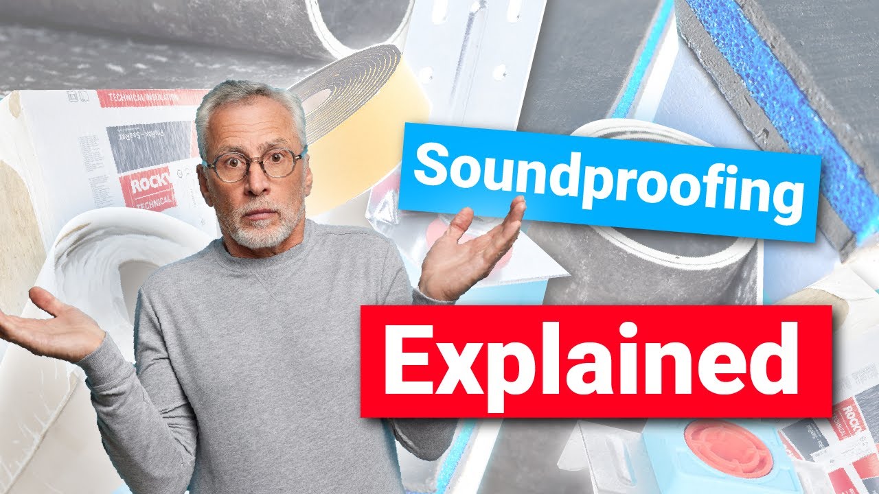 How does soundproofing work? Wall soundproofing explained