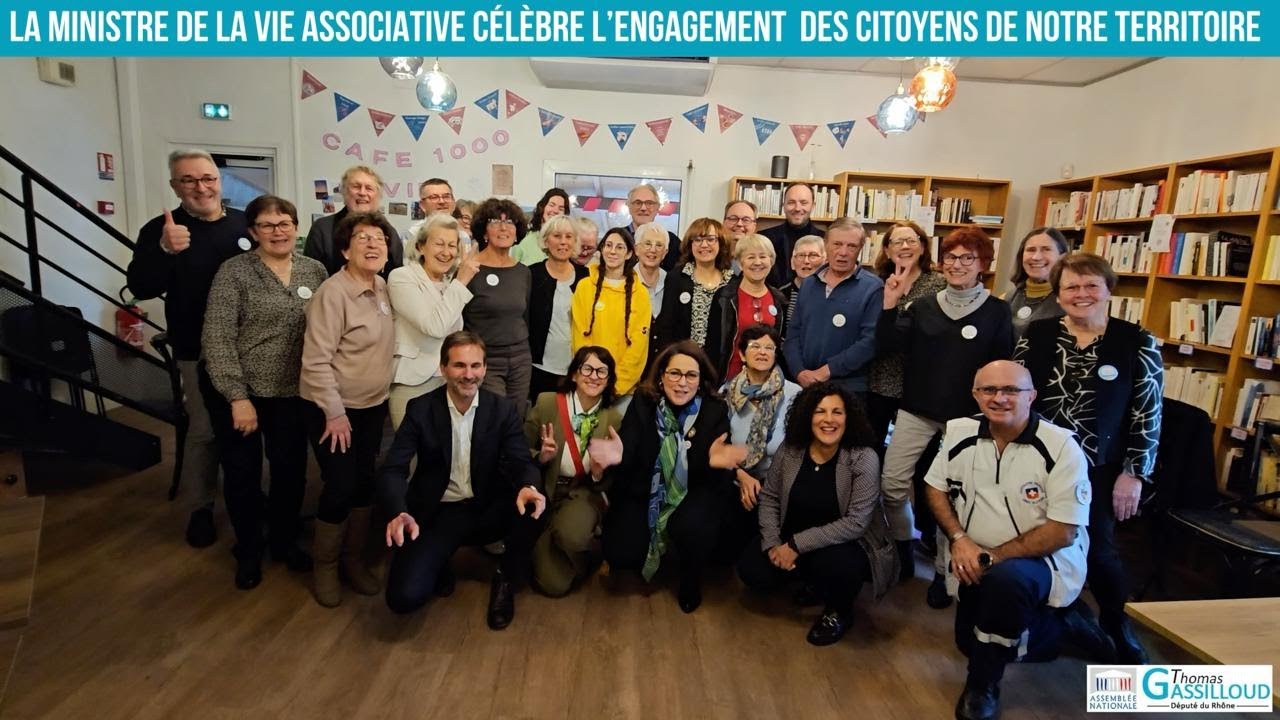 #429 La Ministre de la vie associative célèbre l’engagement  des citoyens de notre territoire