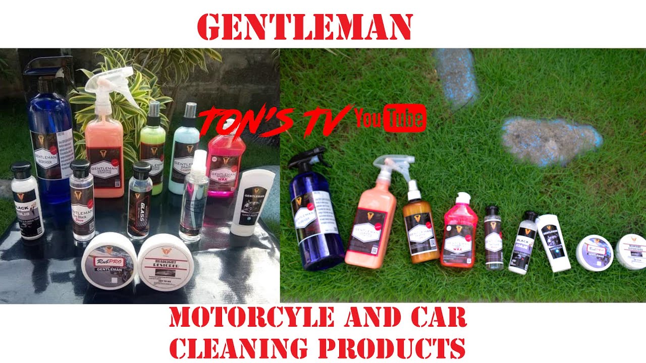 GENTLEMAN CAR AND MOTORCYCLE DETAILING PRODUCTS (TON'STV)  GENTLEMAN BOYS BLAGBLAGAN!!