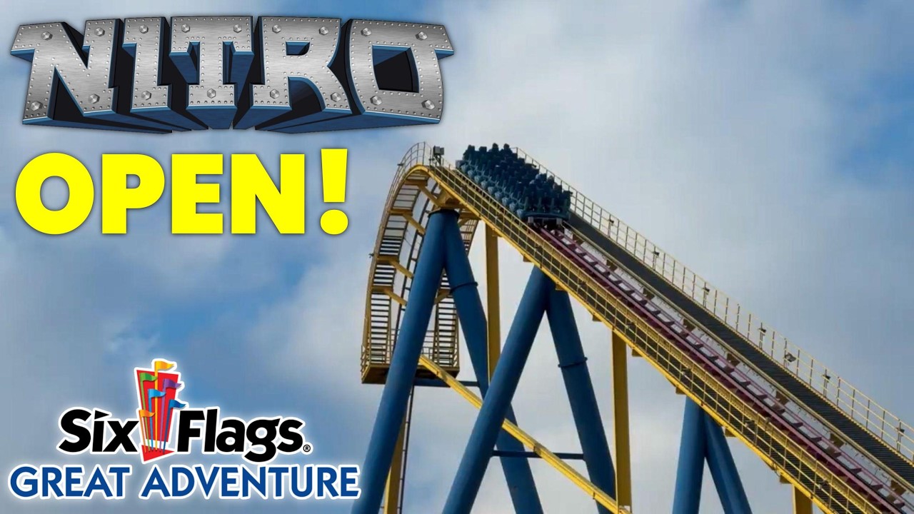 Nitro снова открылся в Six Flags Great Adventure! | Видеоблог 23.11.25