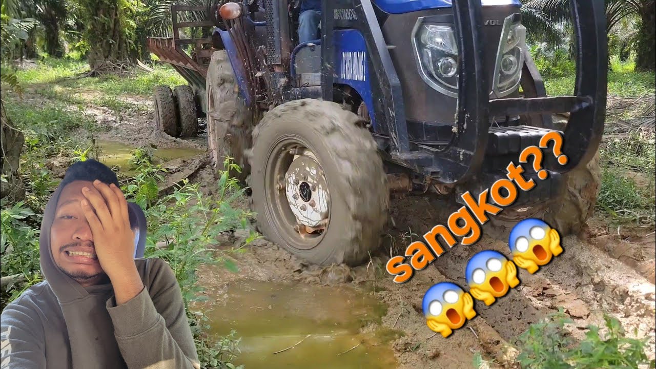 Nak jalan tapi takut sangkut😱😱😱 #sawit #sawitindonesia #sawitmalysia 