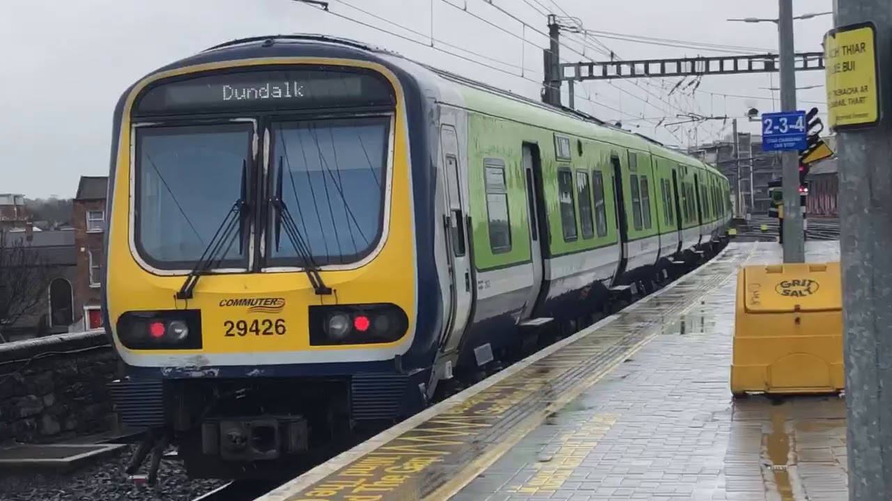 Irish Rail Early Morning Trains at Dublin Connolly (4/4/18)