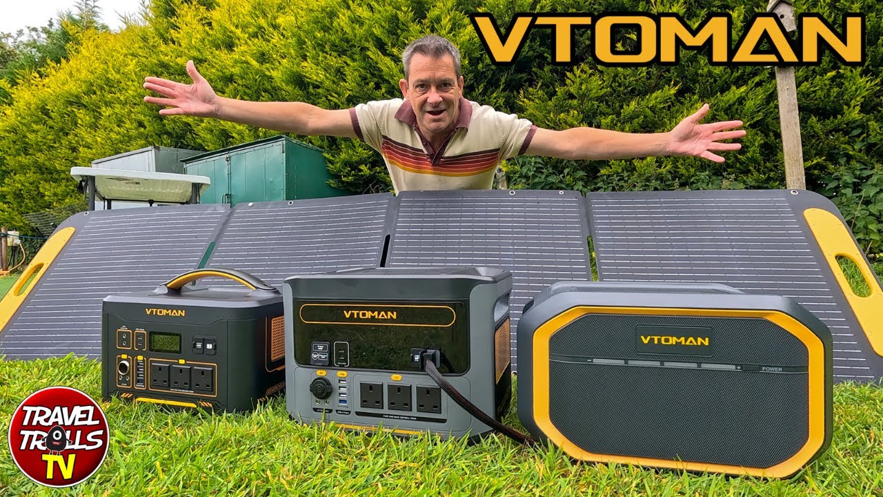 The PERFECT Power Station Set Up For OFF GRID Camping