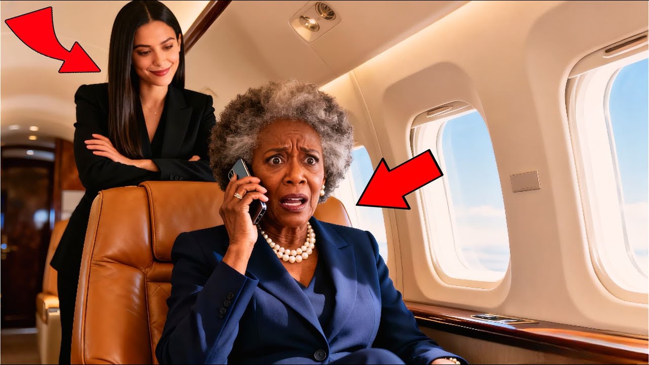 Flight Attendant Harasses Elderly Black Woman - Terrified to Learn Her Son Is The Airline CEO!