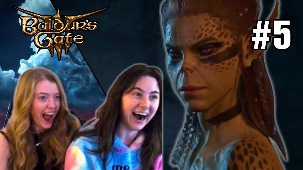 GETTING IT ON WITH LAEZEL - Shadowheart Actor & her Director Girlfriend play Baldur's Gate 3