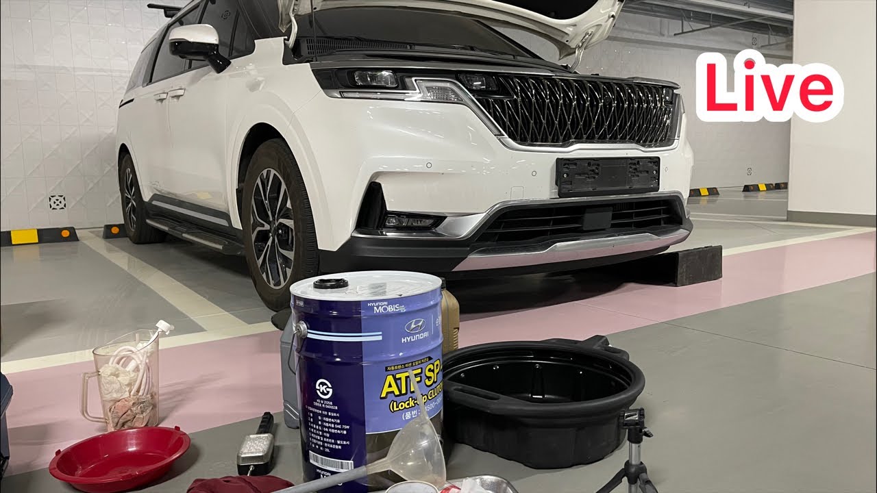 LIVE Hungry DiY, KA4 미션오일 주입을 레벨링 플러그로 합니다?