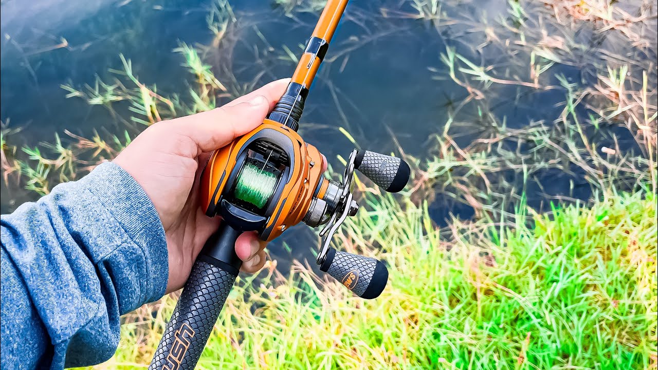 Testing my new Lews Mach Crush
