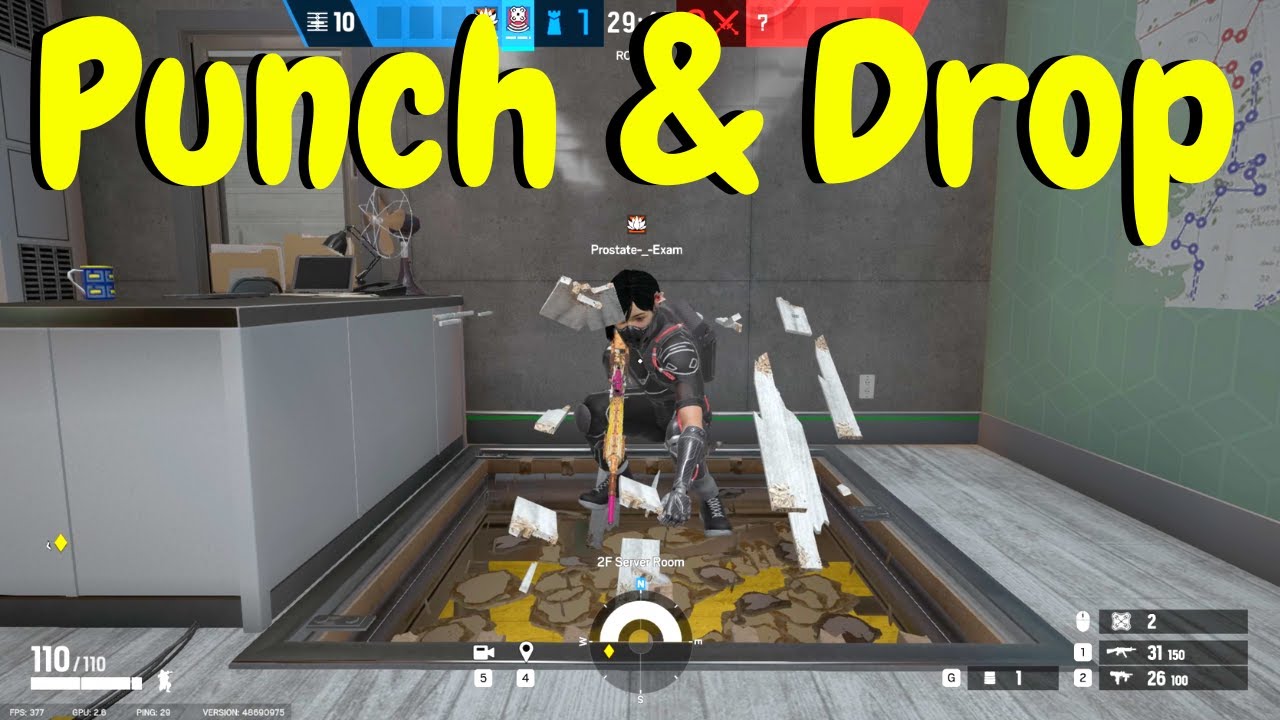 Aruni Hatch Dropping in Rainbow Six Siege